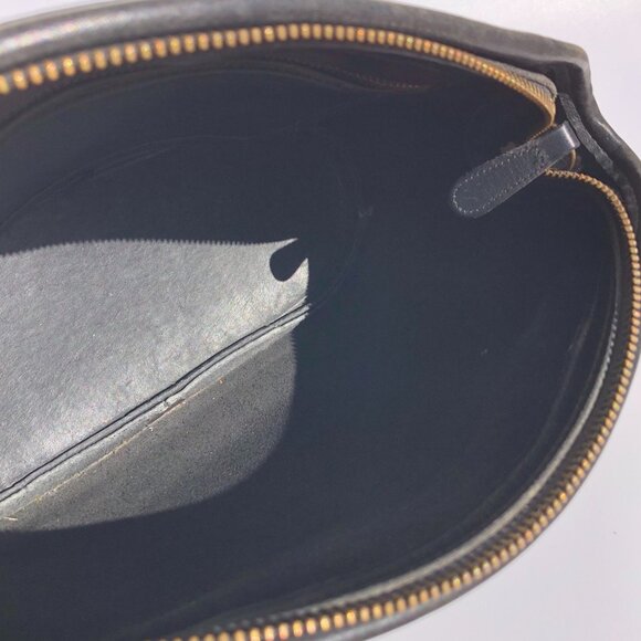 Vintage 90s Coach Anderson 9976 Crossbody Leather Bag Purse Black Shoulder Strap - Picture 15 of 16